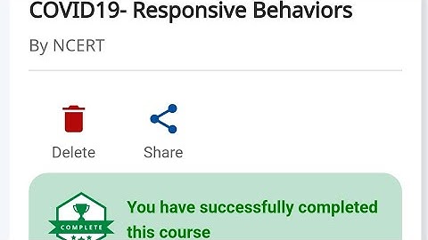 How to download course certificate from DIKSHA app