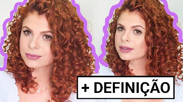 Como finalizar o cabelo pra ficar cacheado?