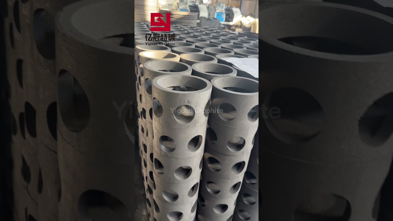 Processing of various graphite parts, supporting customization.