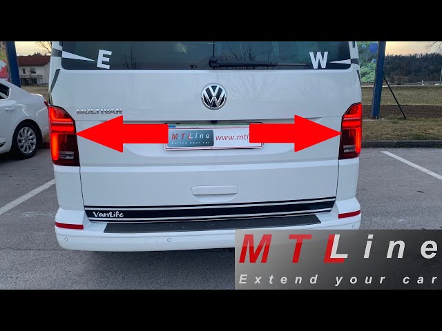 VW T6.1 Multivan, MY2021 - rear LED DRL lights activation
