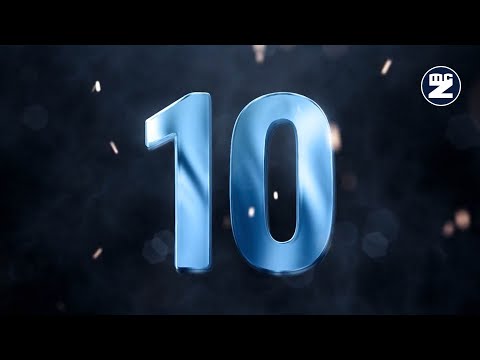 Cinematic Flame Countdown from 10 to GO! | Stunning Intro Animation | Countdown to START