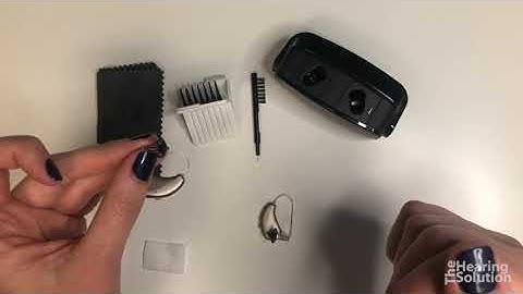 How to Clean Widex MOMENT Hearing Aids