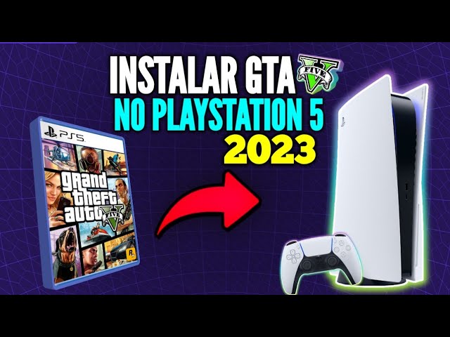 COMO JOGAR O GTA 5 ONLINE NO PS5 EM 2023 