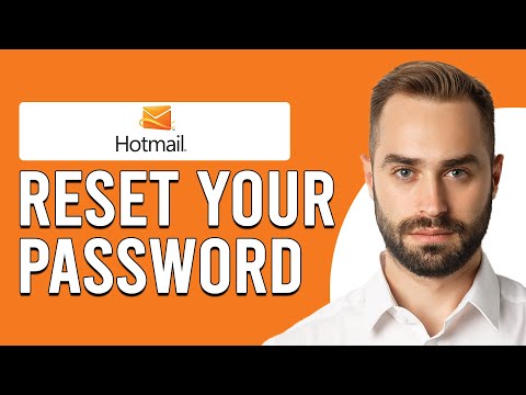 How To Change Password On Hotmail.com (How To Reset Or Change Your Hotmail Account Password)