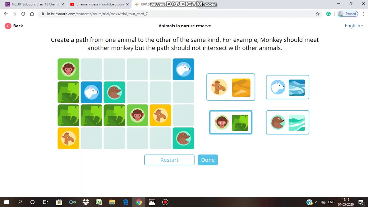 BRICSMATH 2020 SOLUTION/ANIMAL RESERVE