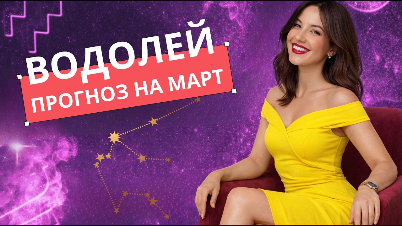 Водолей — неожиданные финансовые события марта