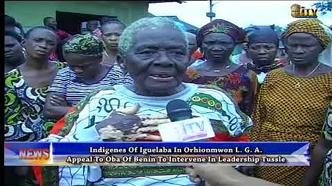 Indigenes of Iguelaba appeal to Benin Monarch to intervene in leadership tussle