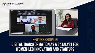 E-Workshop - Digital Transformation as a Catalyst for Women-Led Innovation and Startups