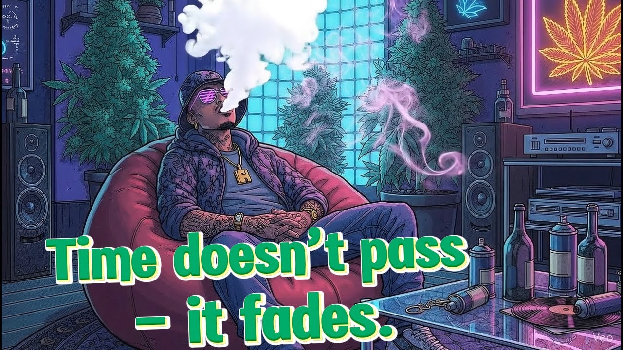 The Quiet Collapse of Night | Chill Rap Bluesy Vibes – HipHop 420 Music for Smoker