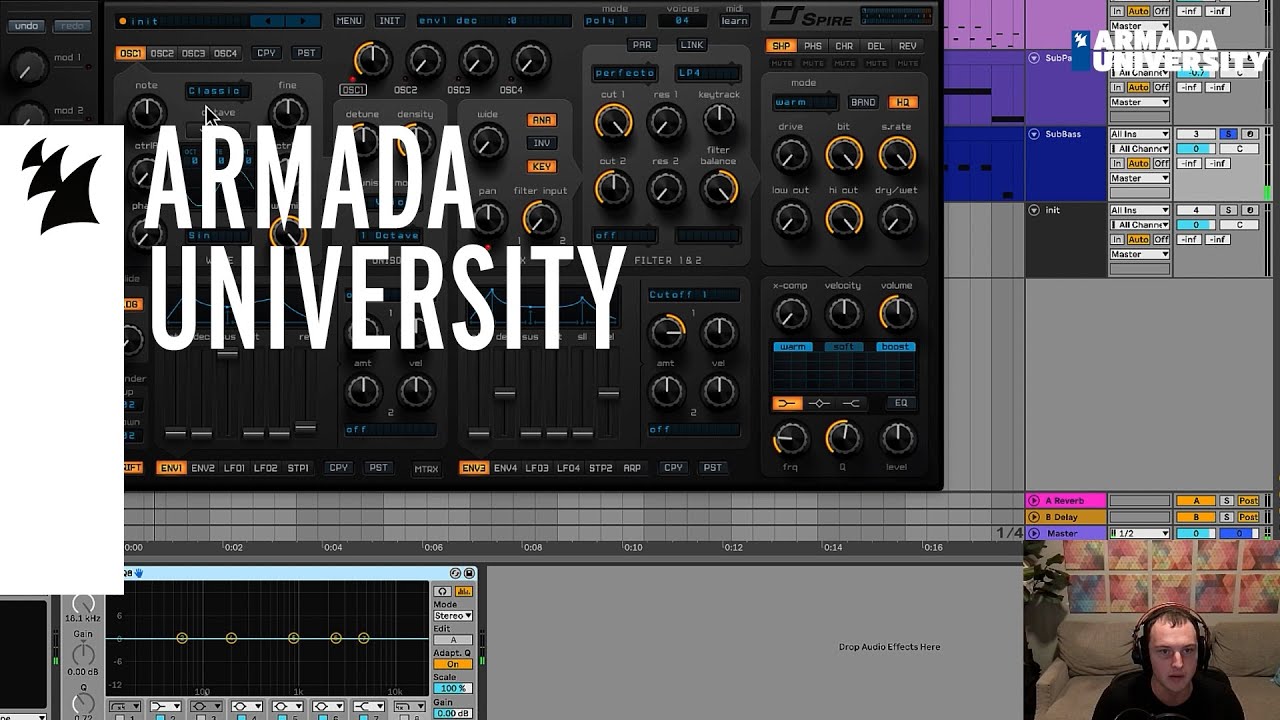 Armada University Sound Design for Uplifting Trance Sub Bass with MYR
