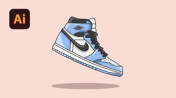 Illustrator Tutorial | How to Create a Vector Nike Sneakers Shoe