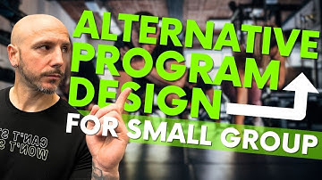 New Program Design Methods For Small Group Personal Training