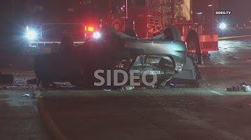 Carlsbad : One dead, three taken to hospital after freeway crash on I-5