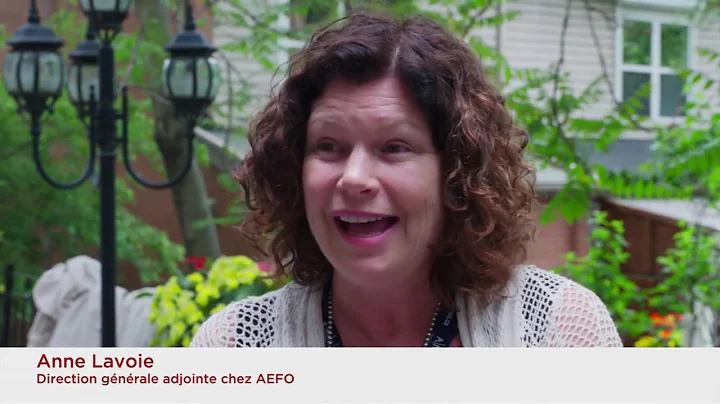 Anne Lavoie talking about the Executive Directors'...