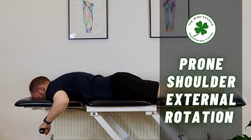 Prone Shoulder External Rotation | Rotator Cuff Strengthening