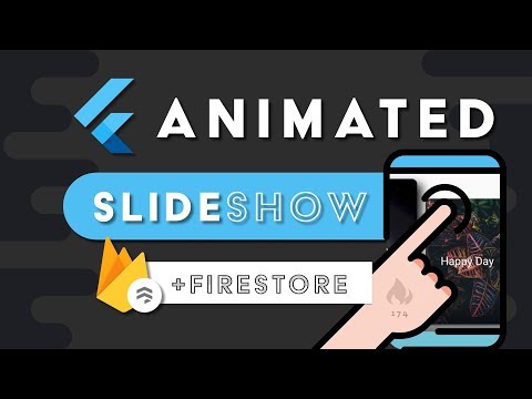 Reflectly-Inspired Animated Slideshow with Flutter + Firebase