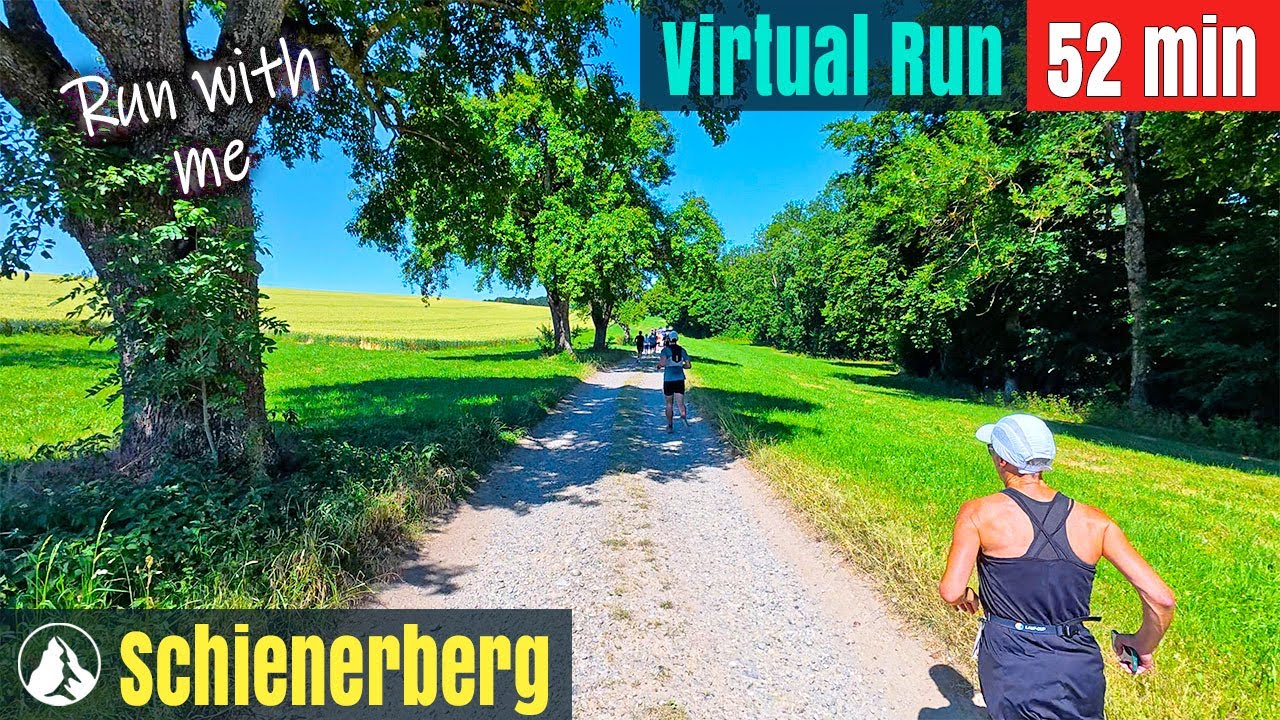 🏃‍♀️🏃‍♂️ Беговая дорожка без музыки — прекрасная природа | 🇩🇪 Виртуальный забег №137