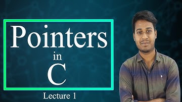 pointer in c programming | পয়েন্টার কি | lecture 1