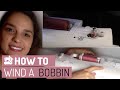 How to wind a bobbin - Sewing for Beginners II SARA MORA