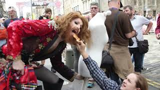 Drag artist Gingzilla brings glam to the Edinburgh Festival - BBC Loop