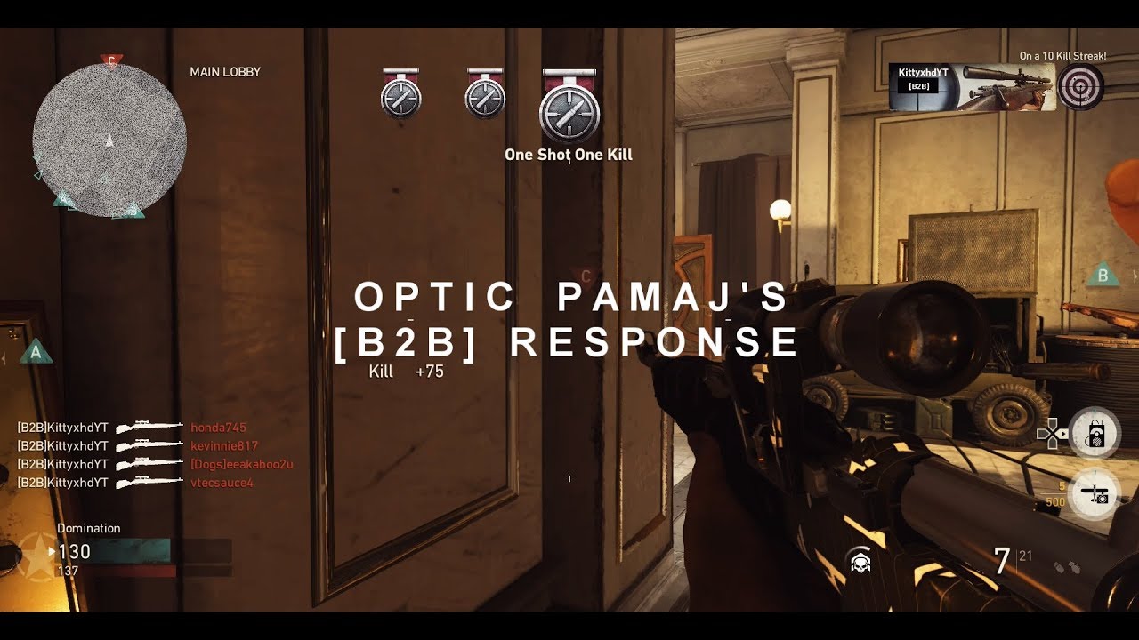 FaZe Kitty - OpTic Pamaj's [B2B] Montage Challenge Response