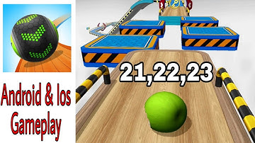 Going Balls Gameplay Level 21/22/23 -  bonus levels - android gameplay going balls