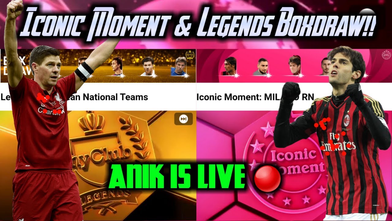 Iconic  Moment: MILANO RN & LEGENDS Boxdraw |Noob Discussion | PES 2021 Mobile