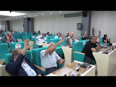 BÜYÜKŞEHİR BELEDİYESİ HAZİRAN AYI MECLİS TOPLANTISI 1  BİRLEŞİMİ YAPILDI