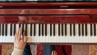 Mi Minör Armonik Gam, Sol El 1 Ve 2 Oktav E Harmonic Minor Scale, Left Hand 1&2 Octaves