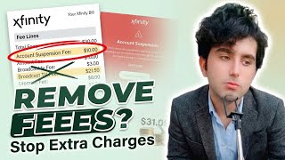 How to Remove Xfinity Involuntary Charges & Suspended Account Fees