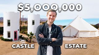 Inside The Castle House: Tiny Home & Glamping Airbnb in Joshua Tree