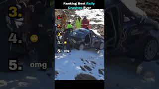 Ranking Best Rally Crashes Ever #viral #fyp #ranking #rally2 #wrc