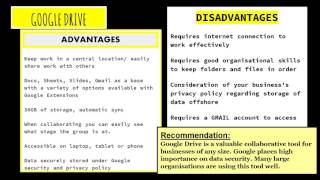 Collaborative Tools Scaling up advantages & disadvantages