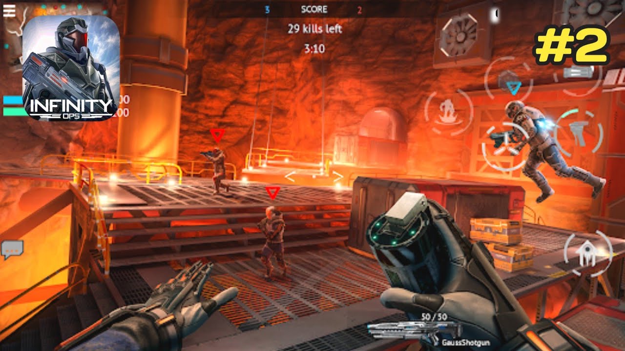 Infinity OPS: Sci-Fi shooter FPS | gameplay walkthrough iOS, Android | #2 Mr Fahzone