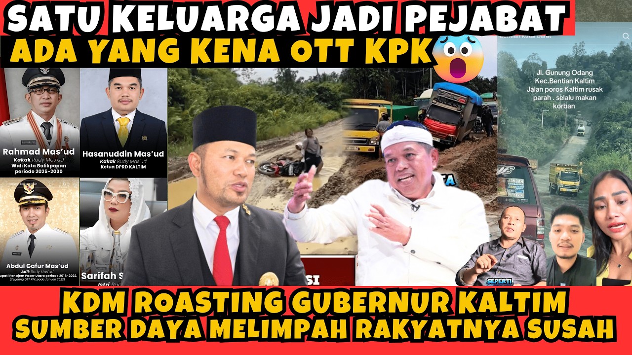KANG DEDI MULYADI ROASTING GUBERNUR KALTIM, SUMBER DAYA MELIMPAH RAKYATNYA SUSAH