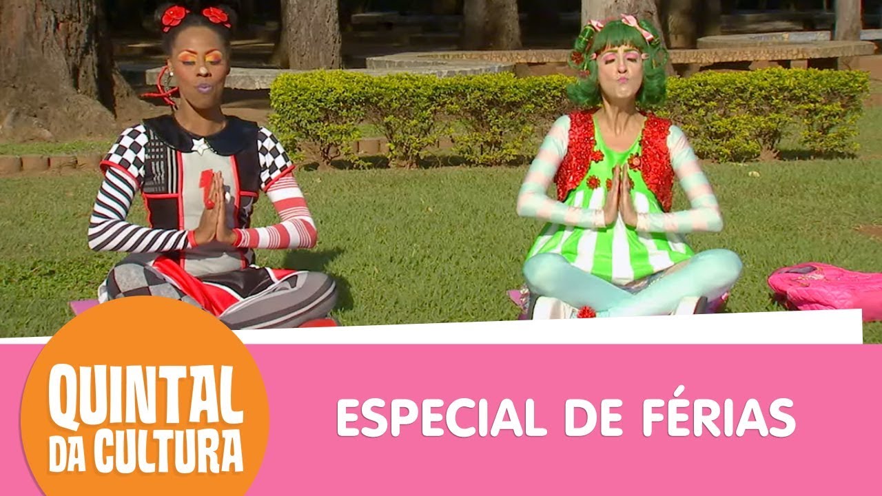Vamos nos concentrar, vamos praticar yoga! | Quintal da Cultura