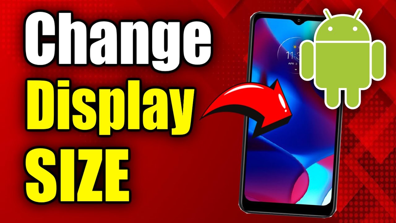 How to Change your Display & Text Size on Android Phone (Best Method ...
