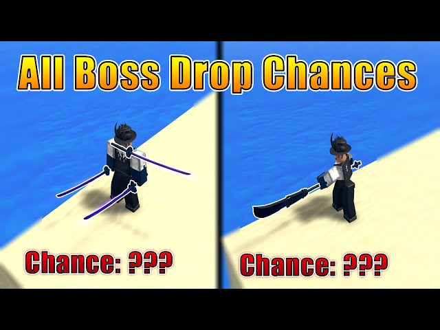 All Boss Drop Chances  King Legacy 