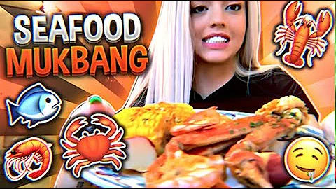 SEAFOOD MUKBANG | Woah Vicky