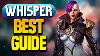 WHISPER | A RELENTLESS & UNIQUE DAMAGE DEALER (Guide & Build) screenshot 5