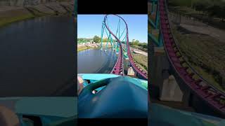 POV: Riding the tallest rollercoaster in Orlando— Mako Seaworld Orlando front row POV
