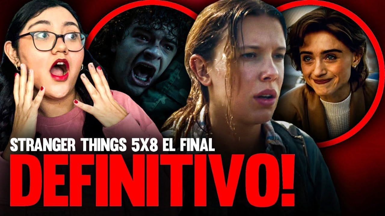 😱 REACCIÓN Stranger Things 5x08  | 🔥 El final de Stranger Things fue correcto… pero seguro