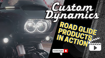 Popular Custom Dynamics Lighting Upgrades for Road Glide Motorcycles