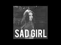 Sad girl demo