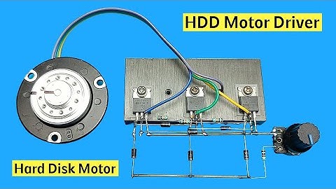 HDD, BLDC Motor Speed Controller | ESC Using IRFZ44N |