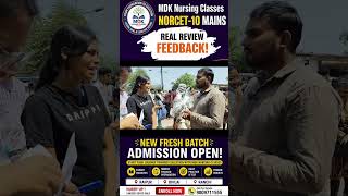 AIIMS NORCET-10 MAINS Real Exam Feedback Student Review | Paper Level Analysis