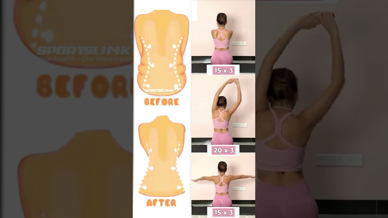 Giảm mỡ lưng tại nhà với 3 bài tập này