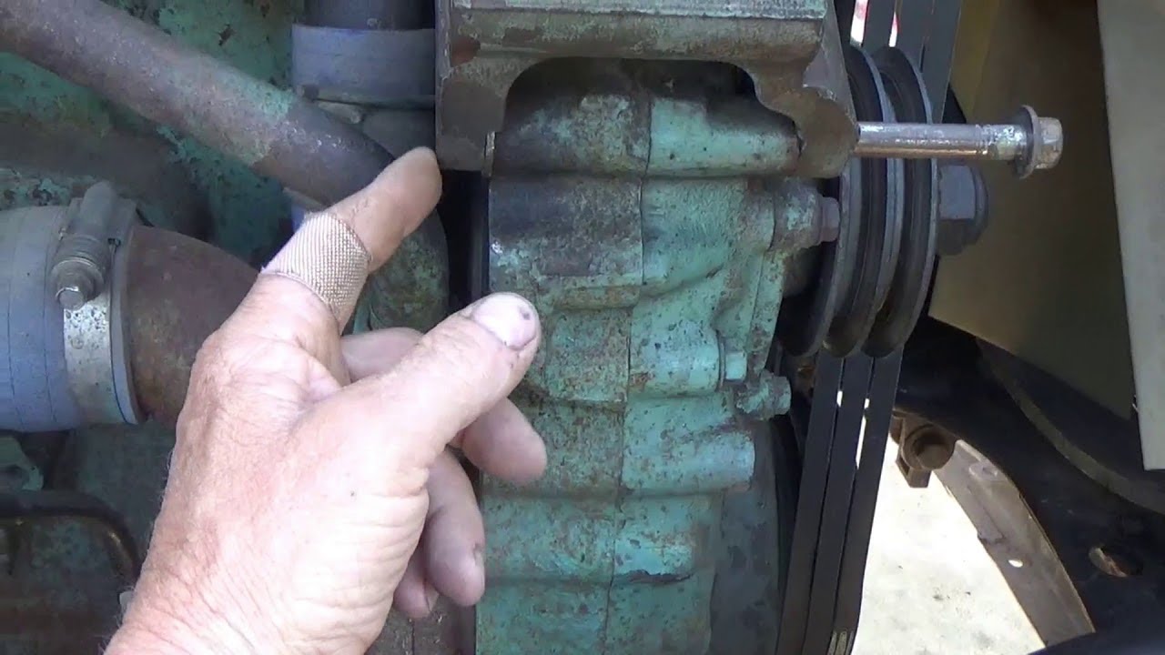Detroit Series 60 alternator bracket repair (part 2) YouTube