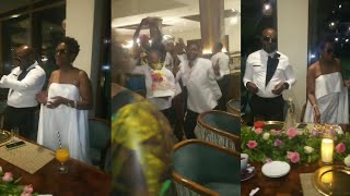 SHORT VIDEO! BADO SHANGWE LA BIRTHDAY YA MAMA DIAMOND ESMA BALAA