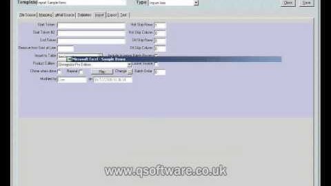 Importing items into QuickBooks with QIntegrator Pro